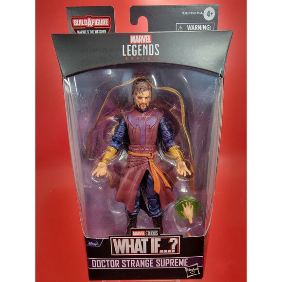 What If? Marvel Legends Doctor Strange Supreme (Marvel's The Watcher BAF) - New - Picture 1 of 5